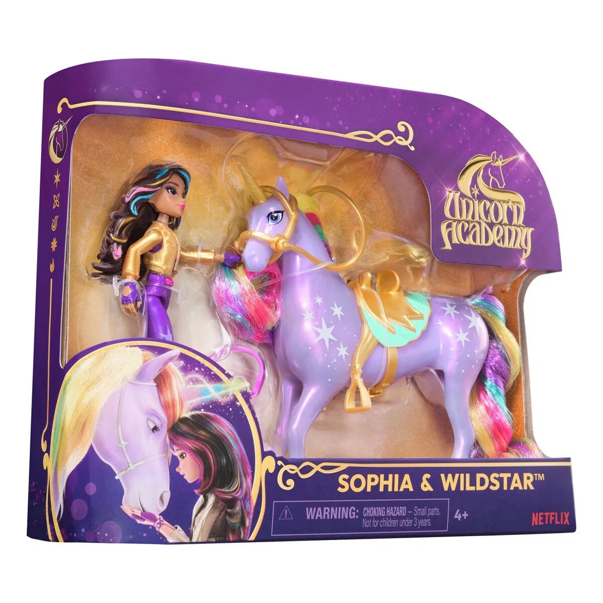 Unicorn Academy Nukke ja yksisarvinen Sophia & Wildstar