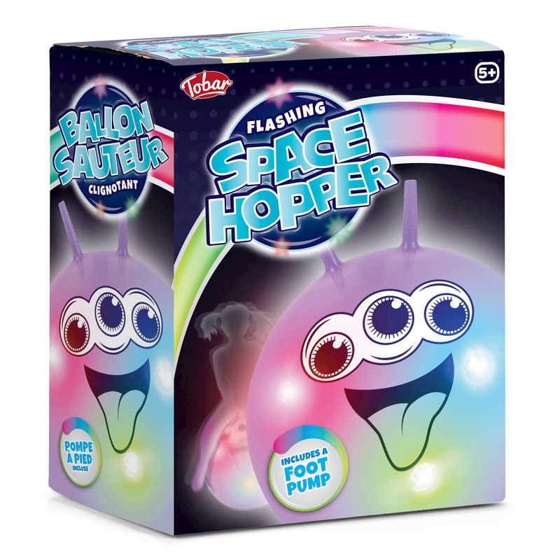 Vilkkuva hyppypallo 60cm