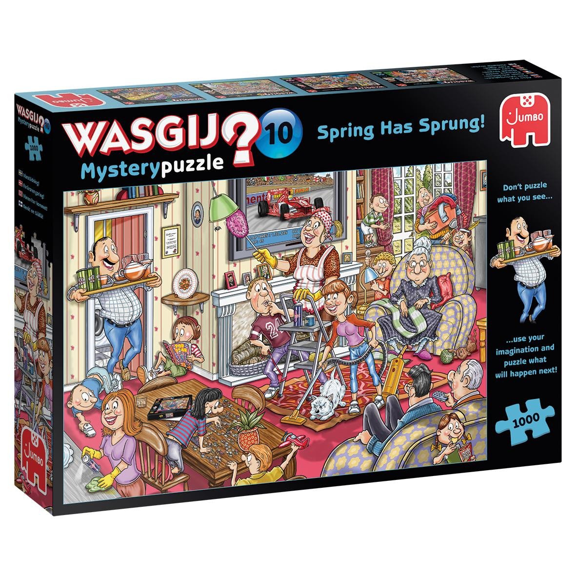 Wasgij Mystery 10 Spring has Sprung! Palapelit 1000 kappaletta