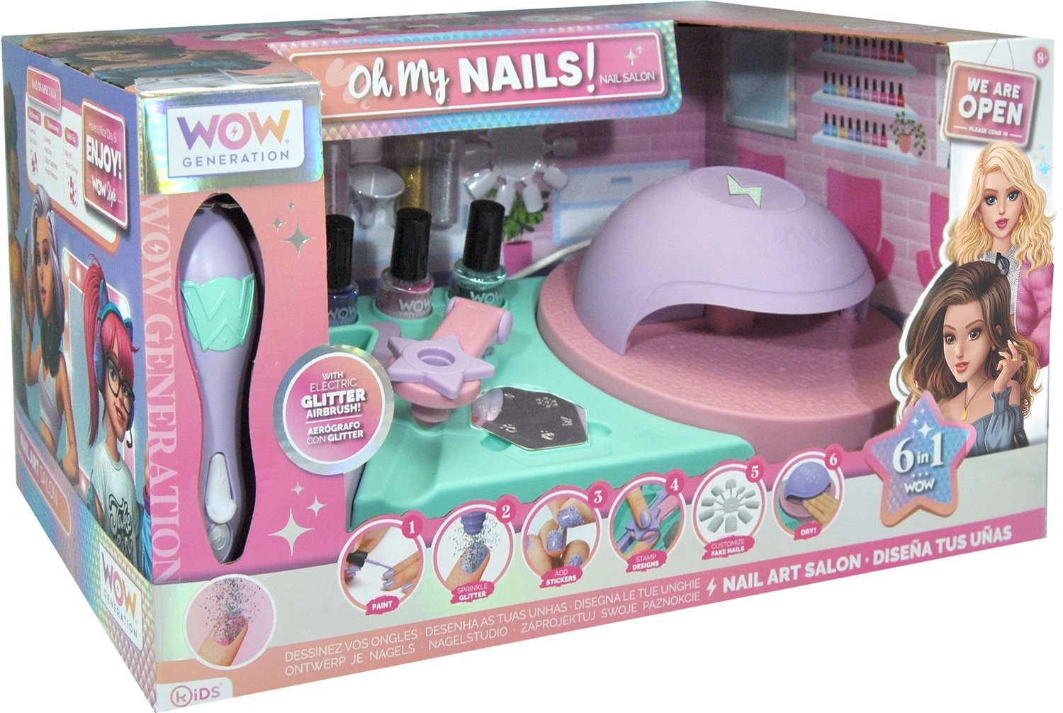 WOW Generation Kynsihoitolan studiosetti