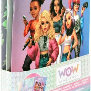 WOW Generation Muistikirja A5 3 kpl