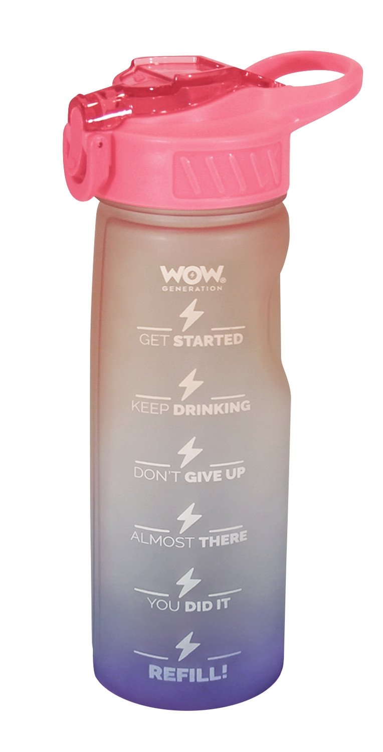 WOW Generation Vesipullo Motivaatiopullo 500 ml