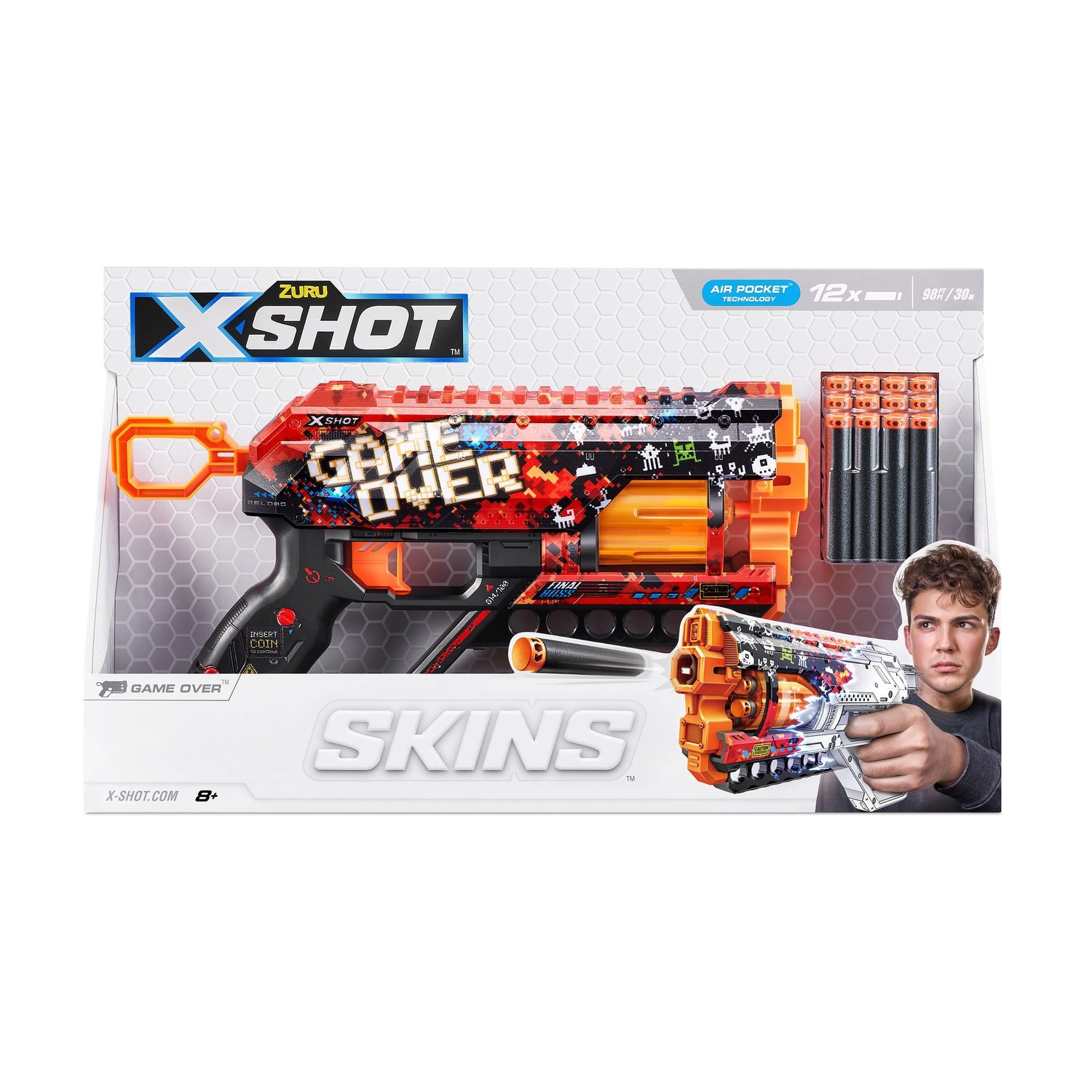 X-Shot Skins Griefer Blaster Game Over