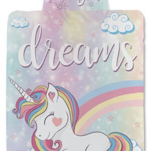 Yksisarvinen vuodesetti 150x210cm