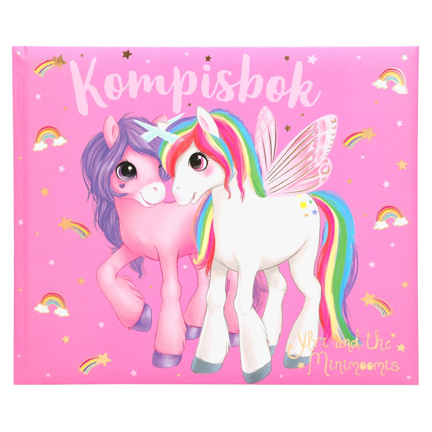 Ylvi & the Minimoomis Kaverikirja vaaleanpunainen