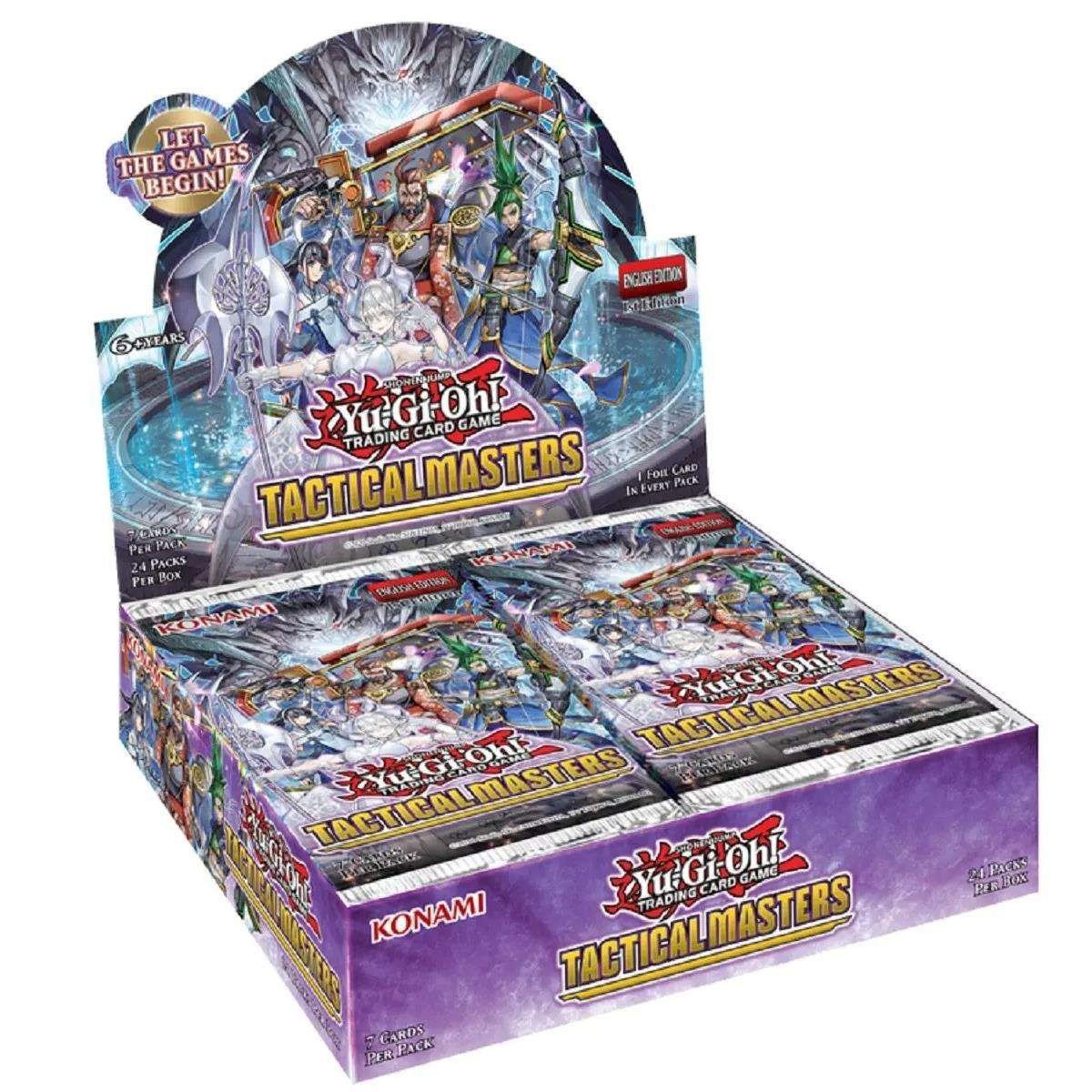 Yu-Gi-Oh! Tactical Masters Booster Koko laatikko 24 pakettia