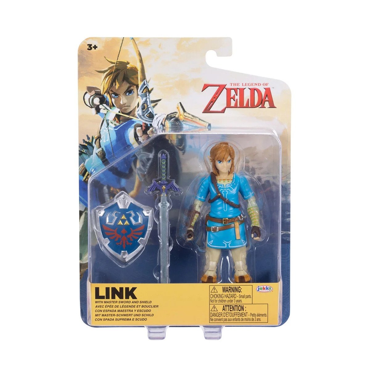 Zelda Hahmo Link with Master Sword and Shield