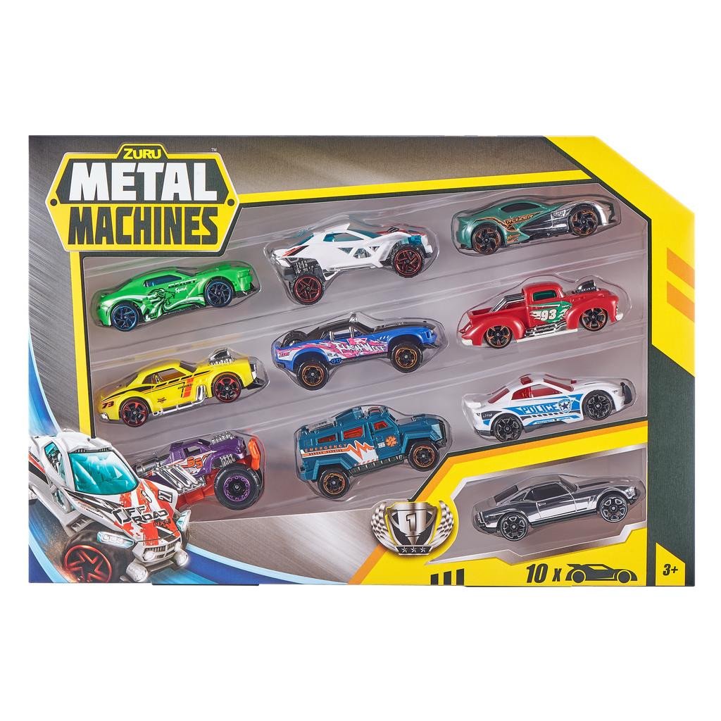 Zuru Metal Machines Autot 10 kpl
