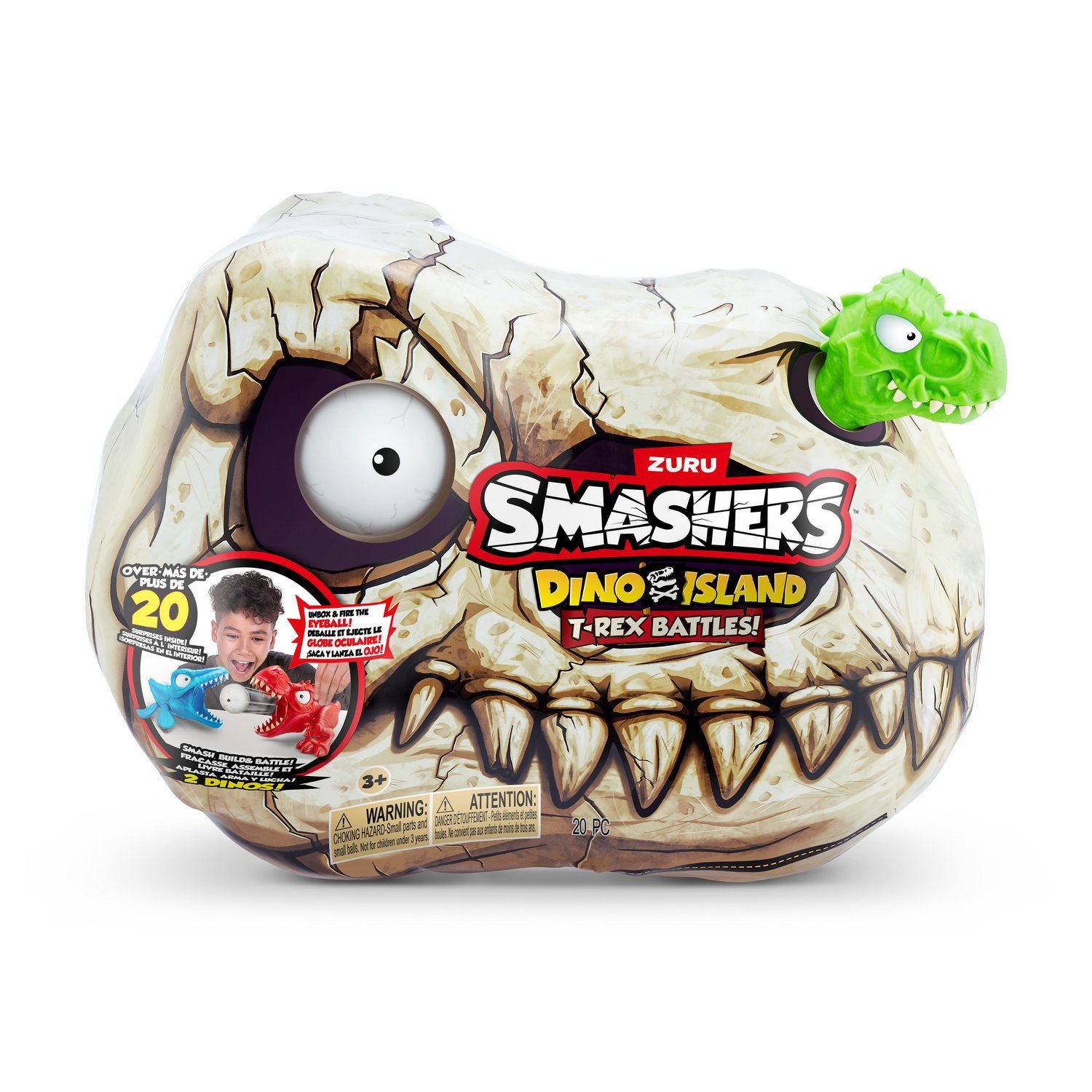 Zuru Smashers Dino Island T-Rex Battles