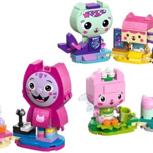 Gabbyn palikoista rakennettavat kissaystävät