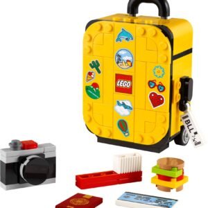 Keltainen matkalaukku