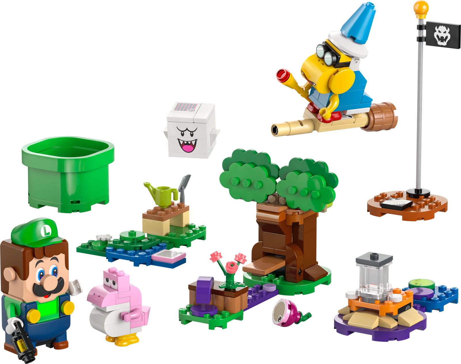 Interaktiivisen LEGO Luigi hahmon seikkailut