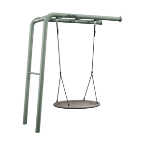 BERG PlayBase Setit Wall Green + Family set - Kahden tikkaan kanssa - Vihreä - Wall (240 x 100 x 245 cm)