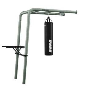 BERG PlayBase Setit Wall Green + Sports set - Kahden tikkaan kanssa - Vihreä - Wall (240 x 100 x 245 cm)