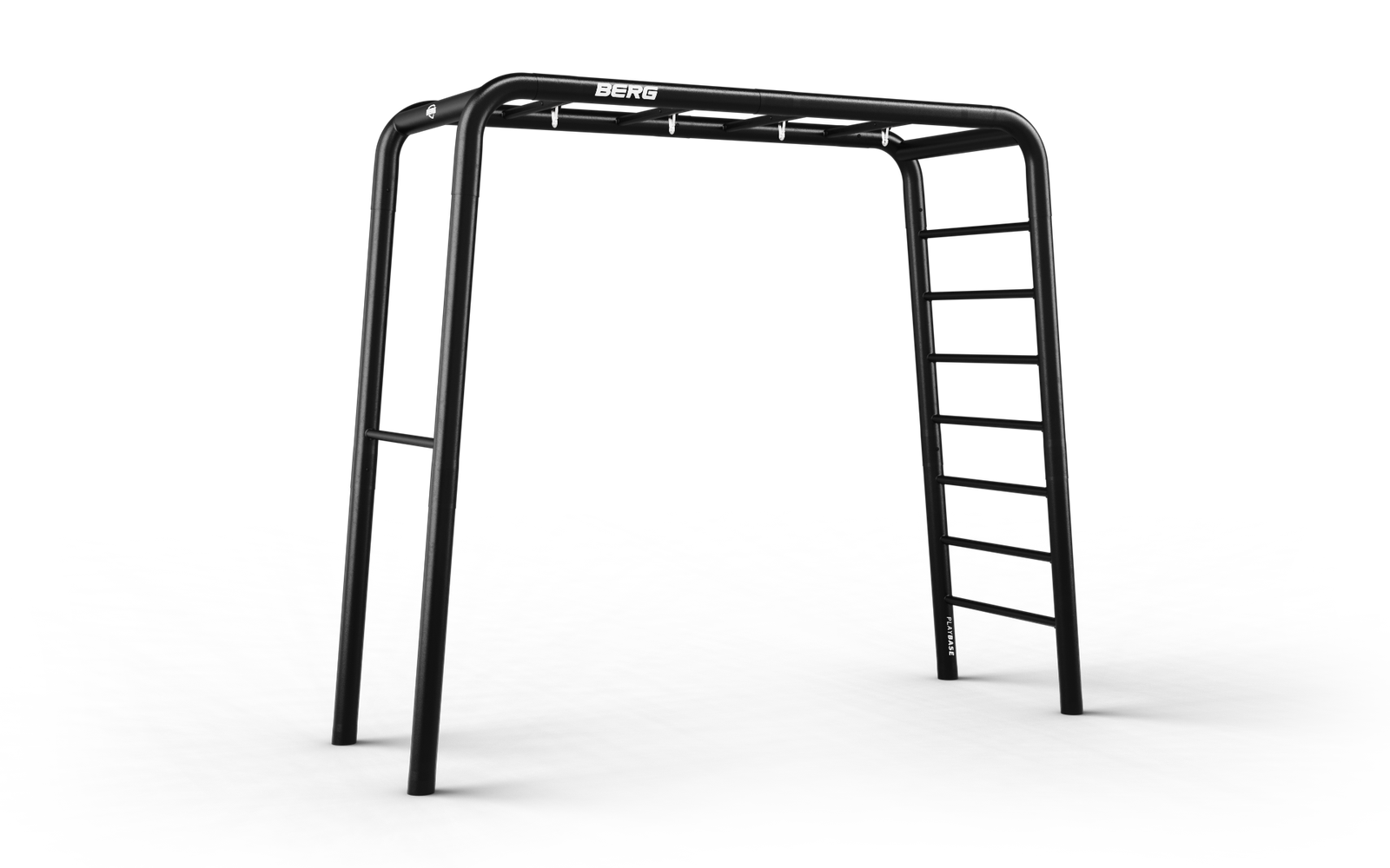BERG PlayBase Runko Medium - Musta - M (285 x 100 x 245 cm)