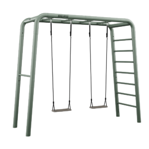 BERG PlayBase Setit Medium Green + Swing set - Vihreä - M (285 x 100 x 245 cm)