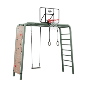 BERG PlayBase Setit Medium Green + Ultimate set - Vihreä - M (285 x 100 x 245 cm)