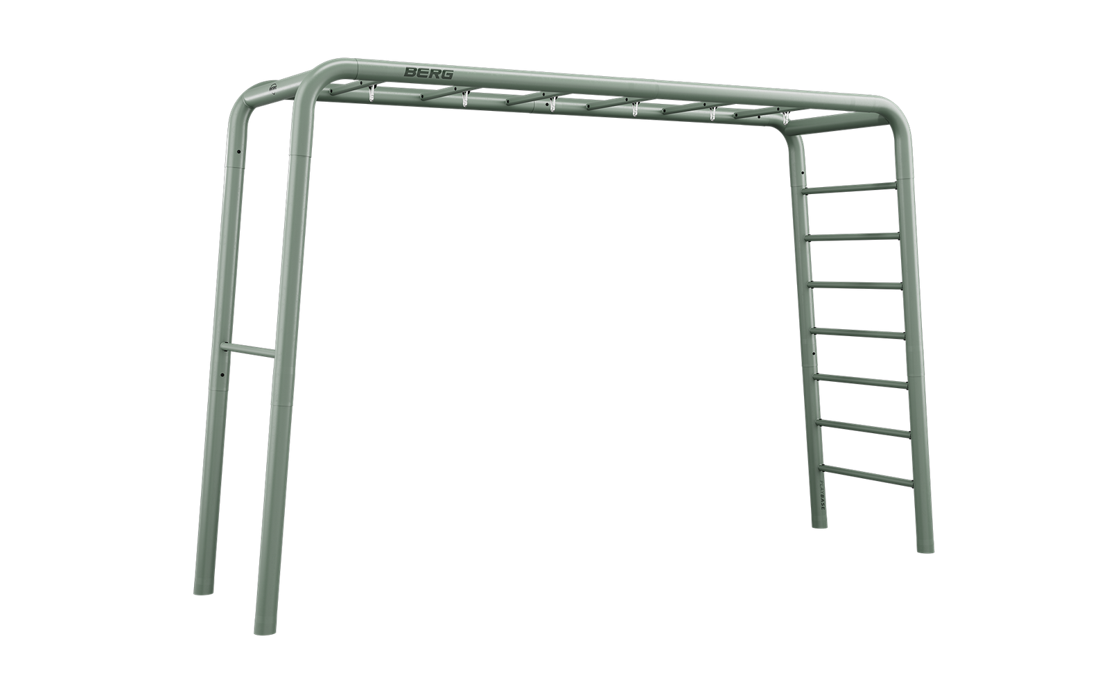 BERG PlayBase Runko Large Green - Vihreä - L (380 x 100 x 245 cm)