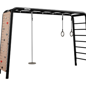 BERG PlayBase Setit Large + Peak set - Musta - L (380 x 100 x 245 cm)