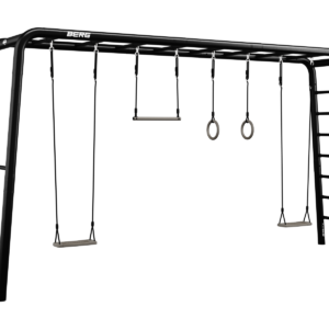 BERG PlayBase Setit Extra Large + Active set - Musta - XL (470 x 100 x 245 cm)