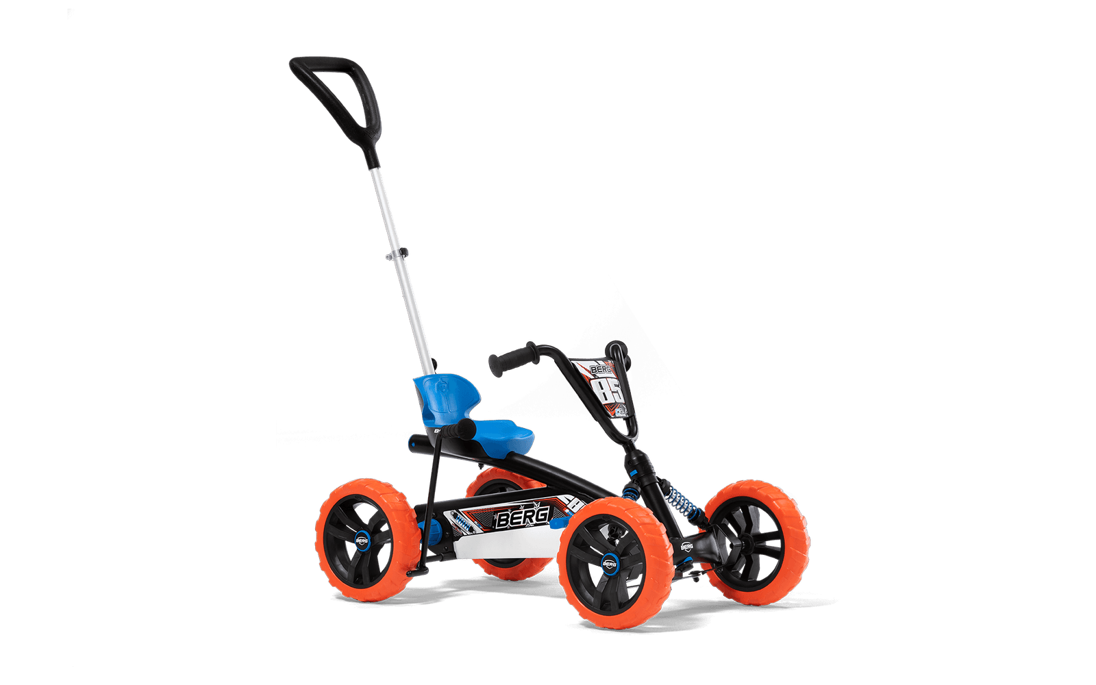 BERG Buzzy Nitro 2-in-1 - Polkuauto 2+ vuotta - Sininen/Oranssi - Suoravetoinen