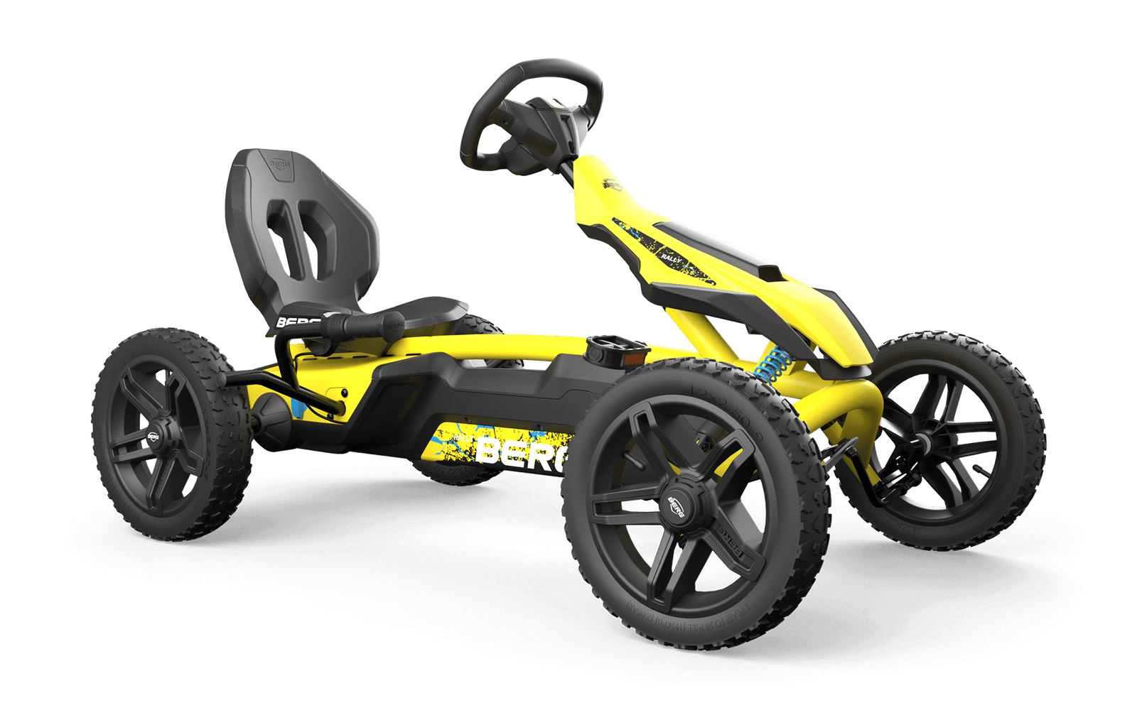 BERG Rally DRT Yellow 3 Gears - Polkuauto 4+ vuotta - Keltainen - Kolmivaihteinen (BFR-3)