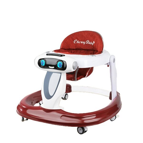 2-in-1 360° lasten­kävelytuoli, säädettävä korkeus, vakaa pyramidijalusta ja hiljaiset pyörät – Tavalax