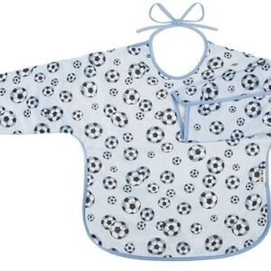 Akuku pitkähihainen ruokalappu Jalkapallo, А1745