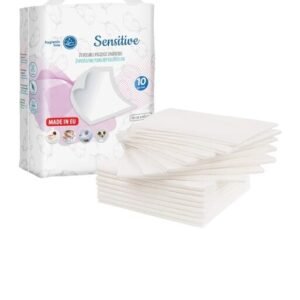 Akuku SENSITIVE kertakäyttöiset hygienia-alustat 60 x 90 cm, 10 kpl