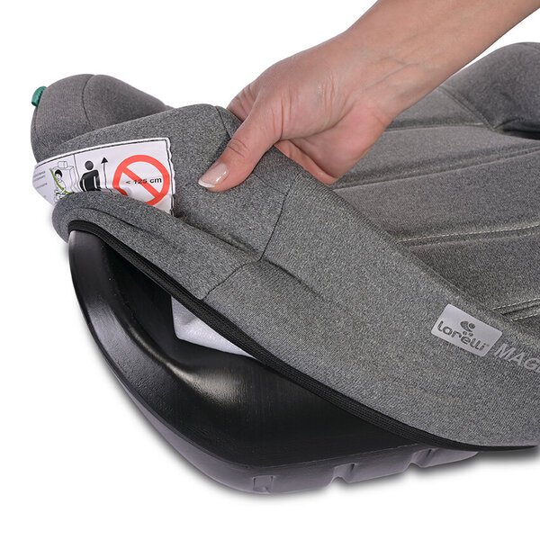 Autonistuin Lorelli Magellan i-Size, Grey 22-36 kg