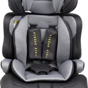 Autonistuin Summer Baby Cosmo i-Size, 9-36 kg, tummanharmaa