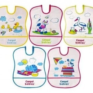 CANPOL BABIES muovinen ruokalappu