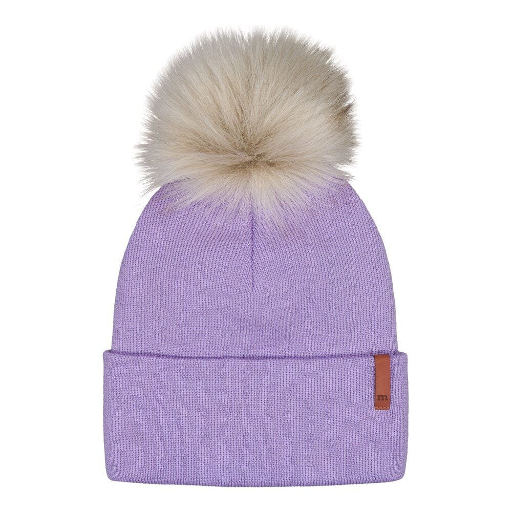 Crystal Beanie -Merinovillapipo | Icy Lilac - 0-1Y