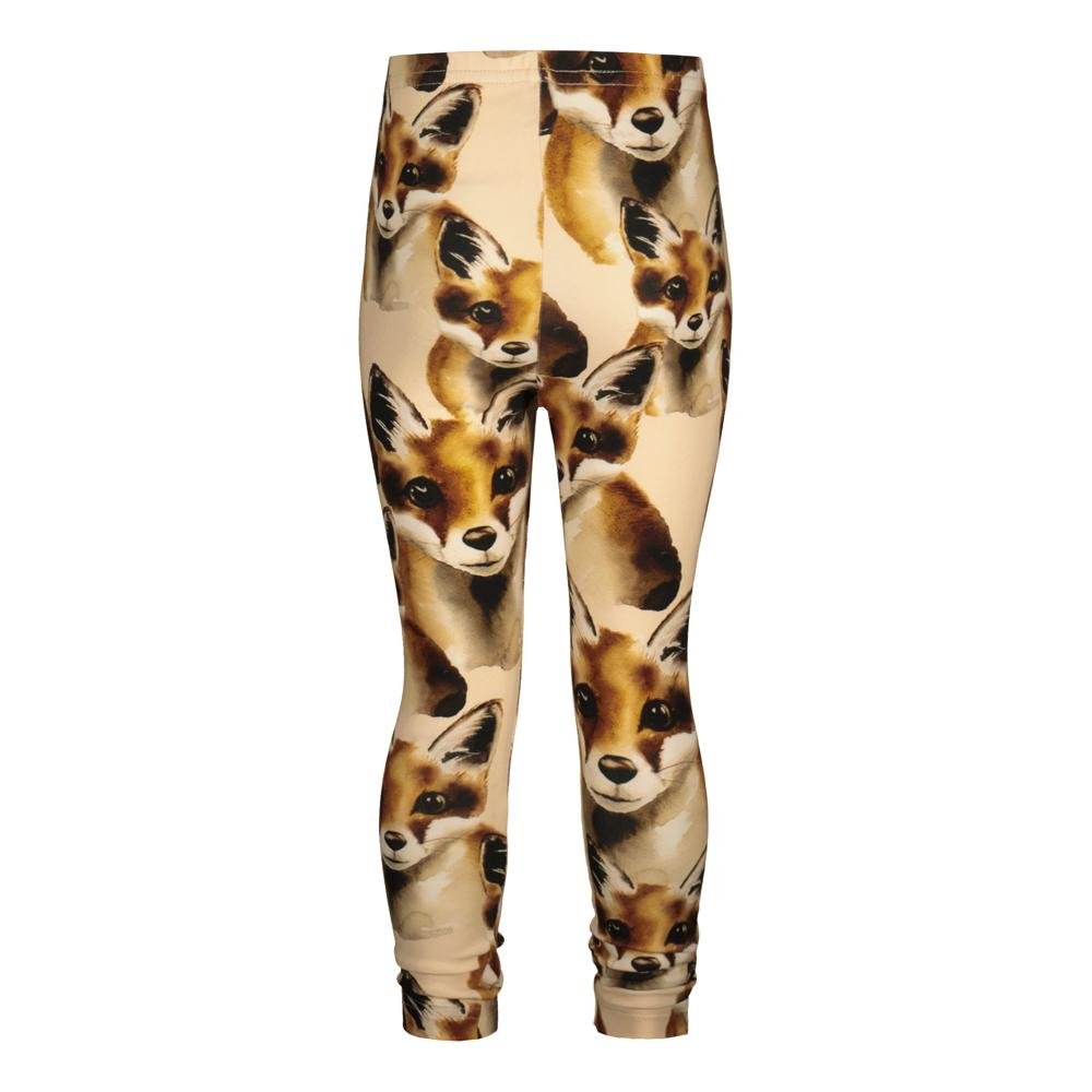 FOX LEGGINGS, CREAM - 98/104