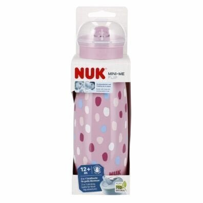 Juomapullo NUK Mini-Me, vaaleanpunainen, 12+ kk, 450 ml
