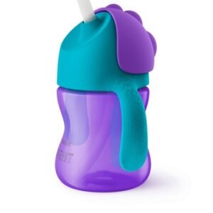 Philips Avent juomapullo pillillä, 200 ml, 9 kk+, SCF796/02