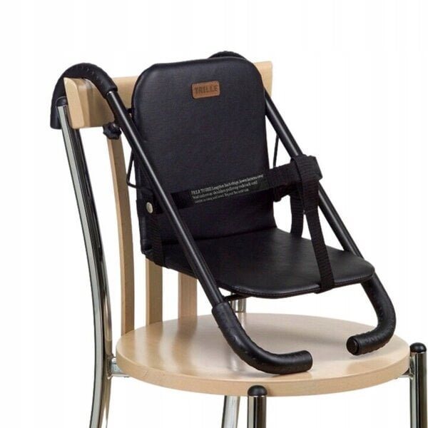 Korkeussäädettävä istuin BabyTrold Babysit, musta