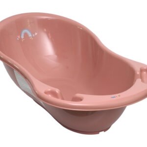 Kylpyamme tulpalla Tega Meteo, 86 cm, old rose, ME-004