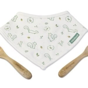 Lasten ruokailuvälinesetti Miniland, design kaneilla