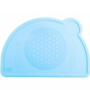 Liukumaton silikonipohjamatto Chicco, sininen
