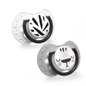 Lovi Salt-Pepper silikoniset dynaamiset tutit, 0-3+ kk, 2 kpl, 22/877