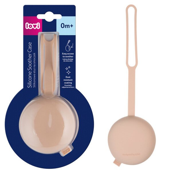 Lovi silikoninen tuttikotelo, nude