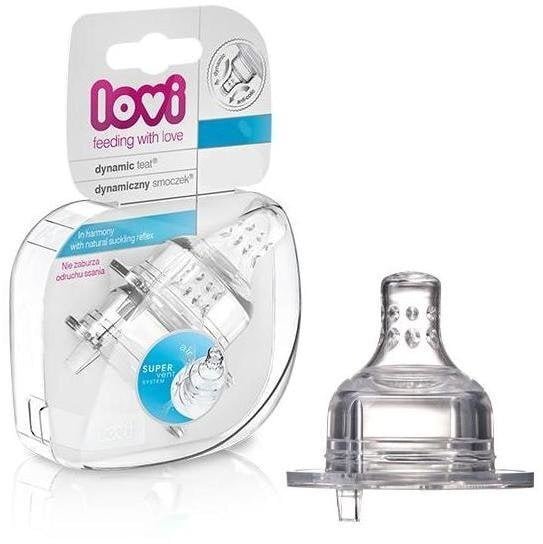 Lovi silikonitutti, 6kk+, 2kpl, 18/751