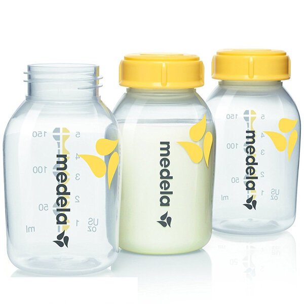 Maitopullosarja Medela, 150 ml, 3 kpl