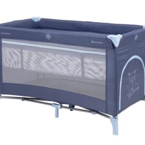 Matkasänky - leikkikehä, 2 tasoa Kikkaboo So Gifted, laivastonsininen