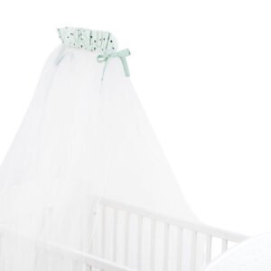 Matkasänky-leikkikehikko hyönteissuojalla Kikkaboo 200/480, Bear with me Mint