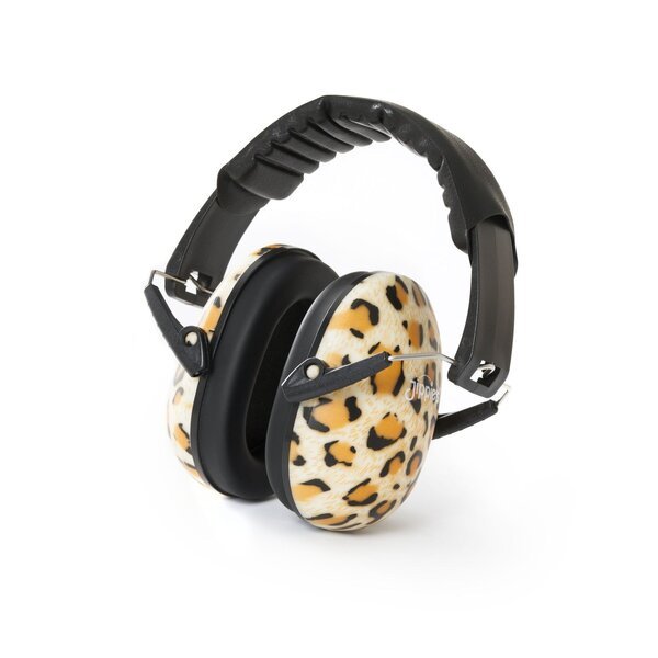 Melua vaimentavat kuulokkeet lapsille Jippiessä, leopardi