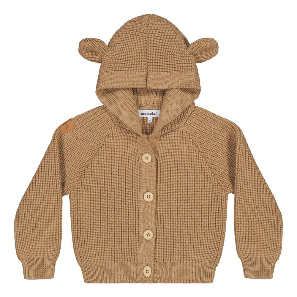 Bear Knit  -Merinovillaneuletakki | Woody - 74/80