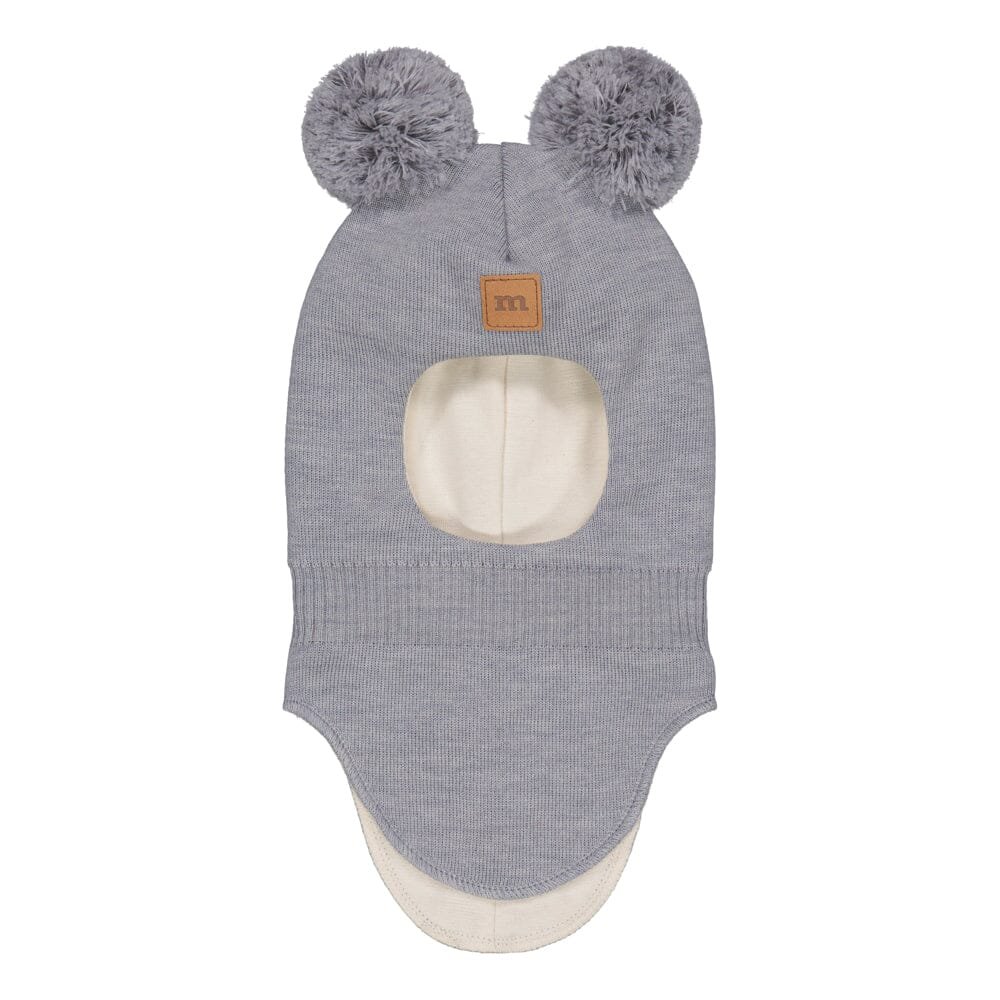 Cutie Helmet -Merinovilla Kypärämyssy | Cloudy - 1-2Y