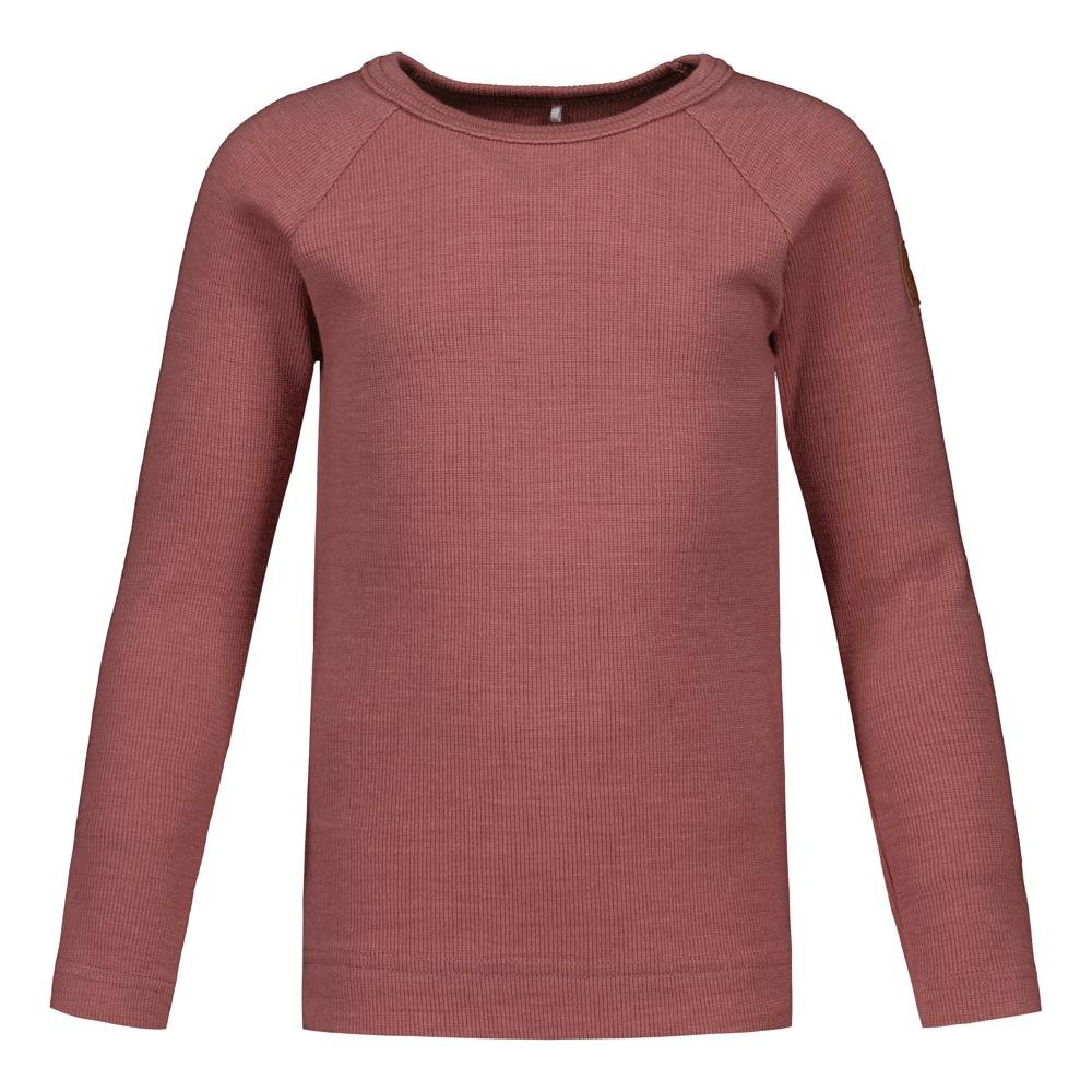 MERINO SHIRT, DUST ROSE - 98